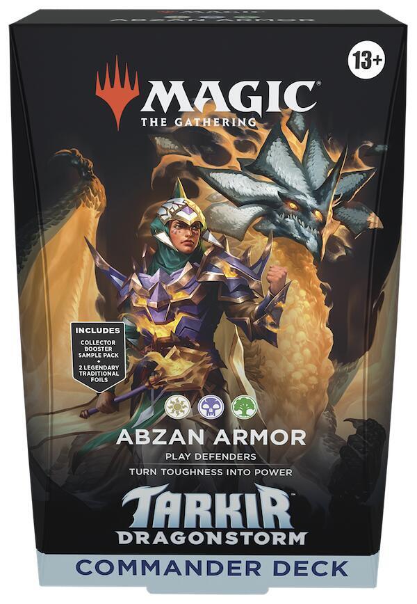 Magic The Gathering: Tarkir Dragonstorm - Commander Deck (Abzan Armor)