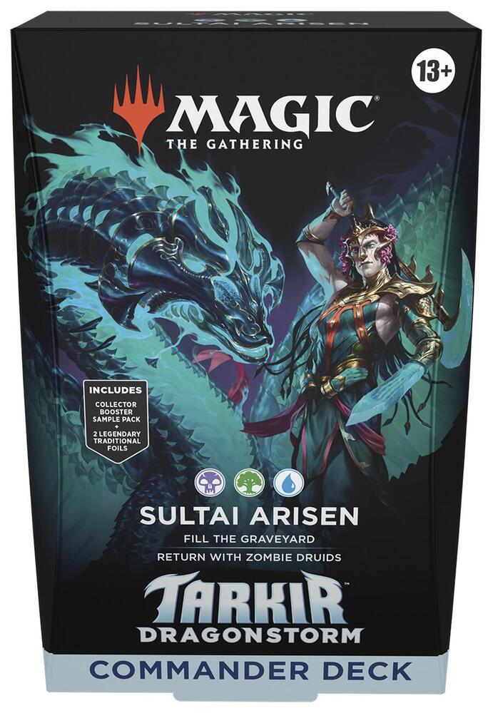 Magic The Gathering: Tarkir Dragonstorm Commander - Sultai Arisen