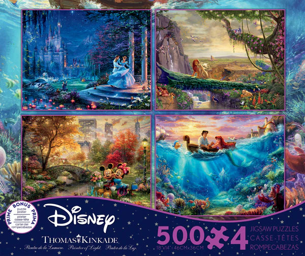 Puzzle: TK Disney Dreams 4 in 1