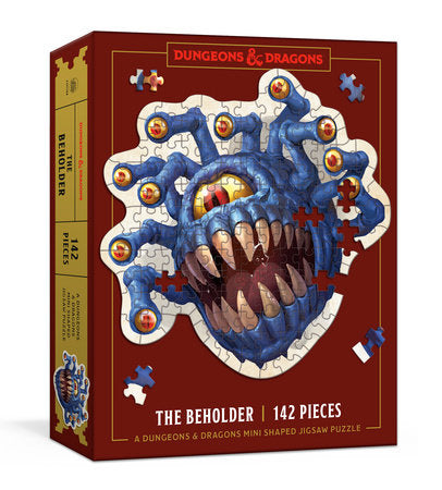Dungeons & Dragons Mini Shaped Jigsaw Puzzle: The Beholder