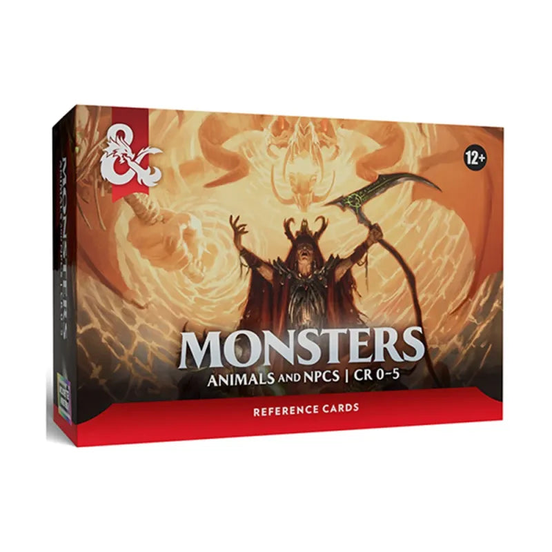 D&D 5E: Reference Cards - Trove Monsters Animals & NPCs
