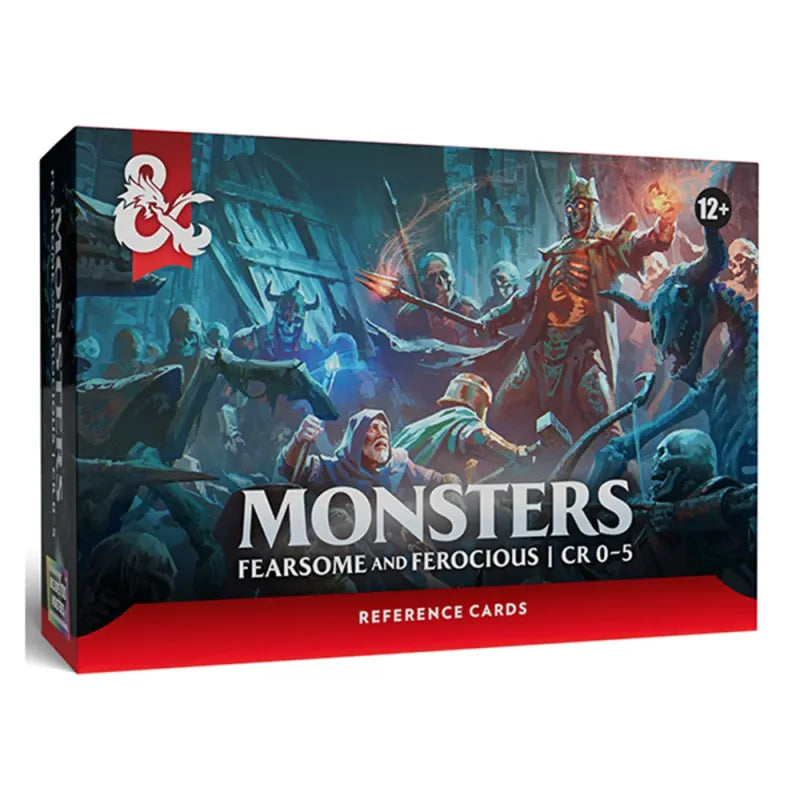 D&D 5E: Reference Cards - Trove Monsters - Fearsome & Ferocious