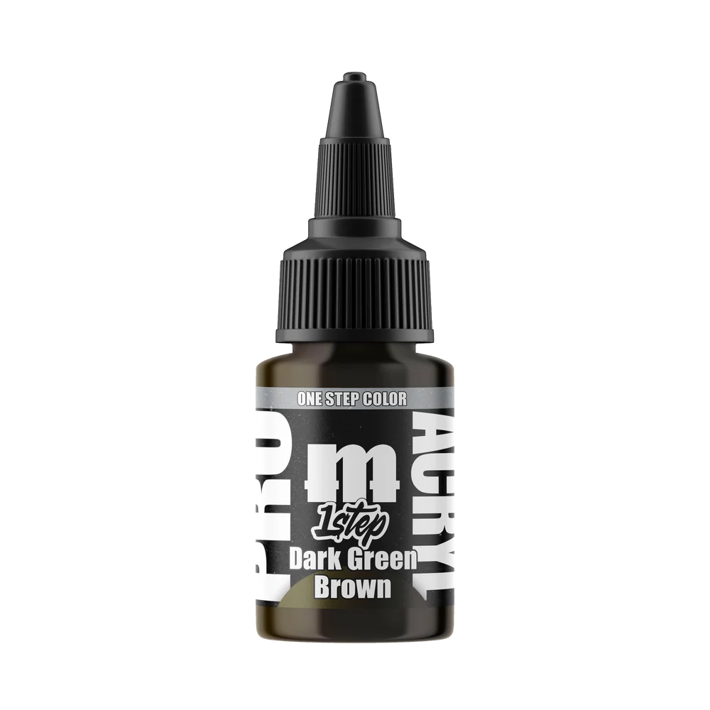 Monument Pro Acryl: 1-Step - Dark Green Brown