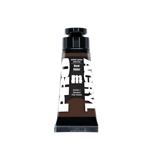 Monument Pro Acryl: Expert Acrylics - Burnt Umber