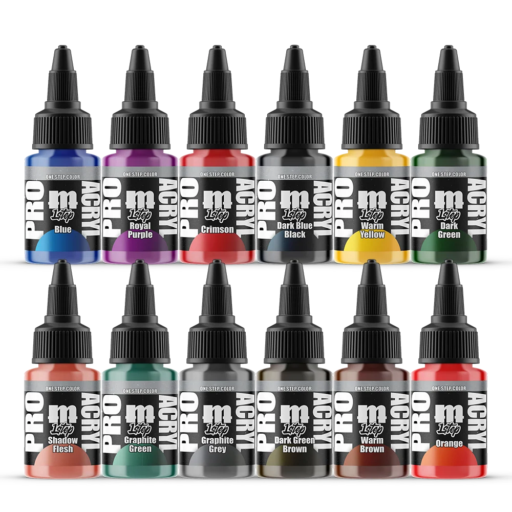 Monument Pro Acryl: 1-Step Paint Set #1