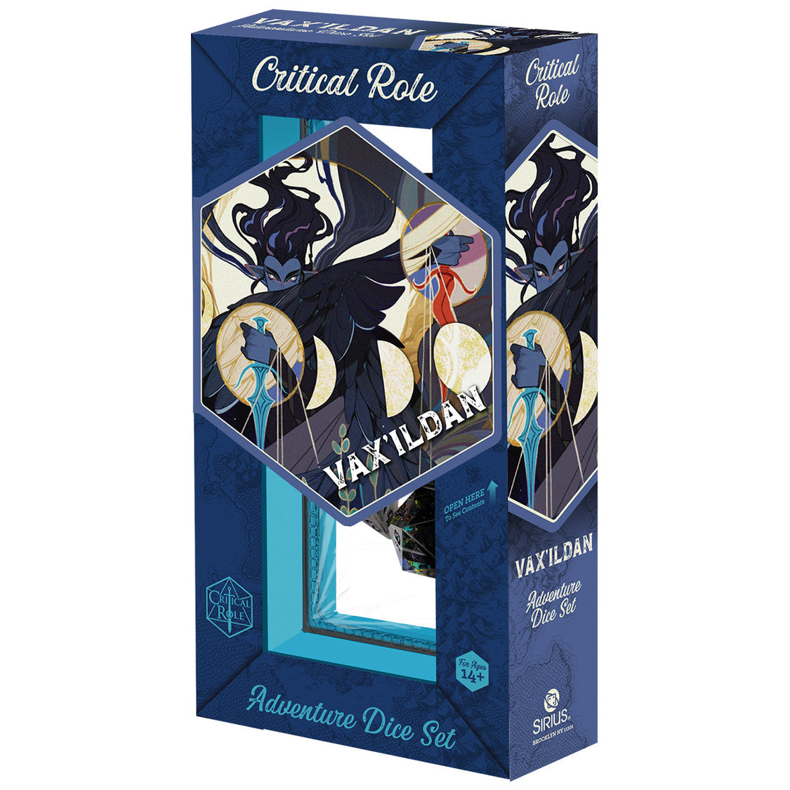 Vox Machina Adventure Dice: Vax’Ildan