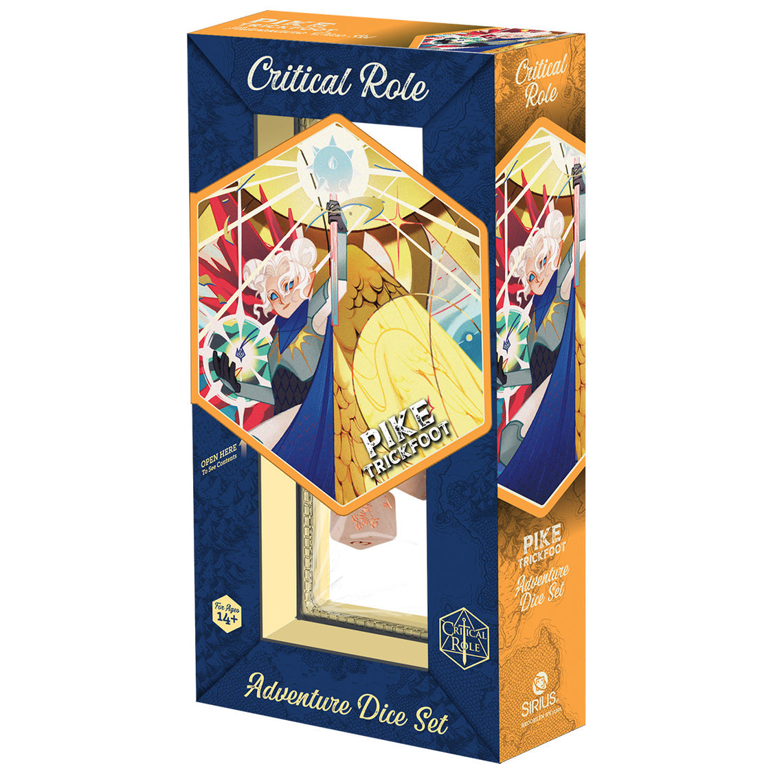 Vox Machina Adventure Dice: Pike Trickfoot