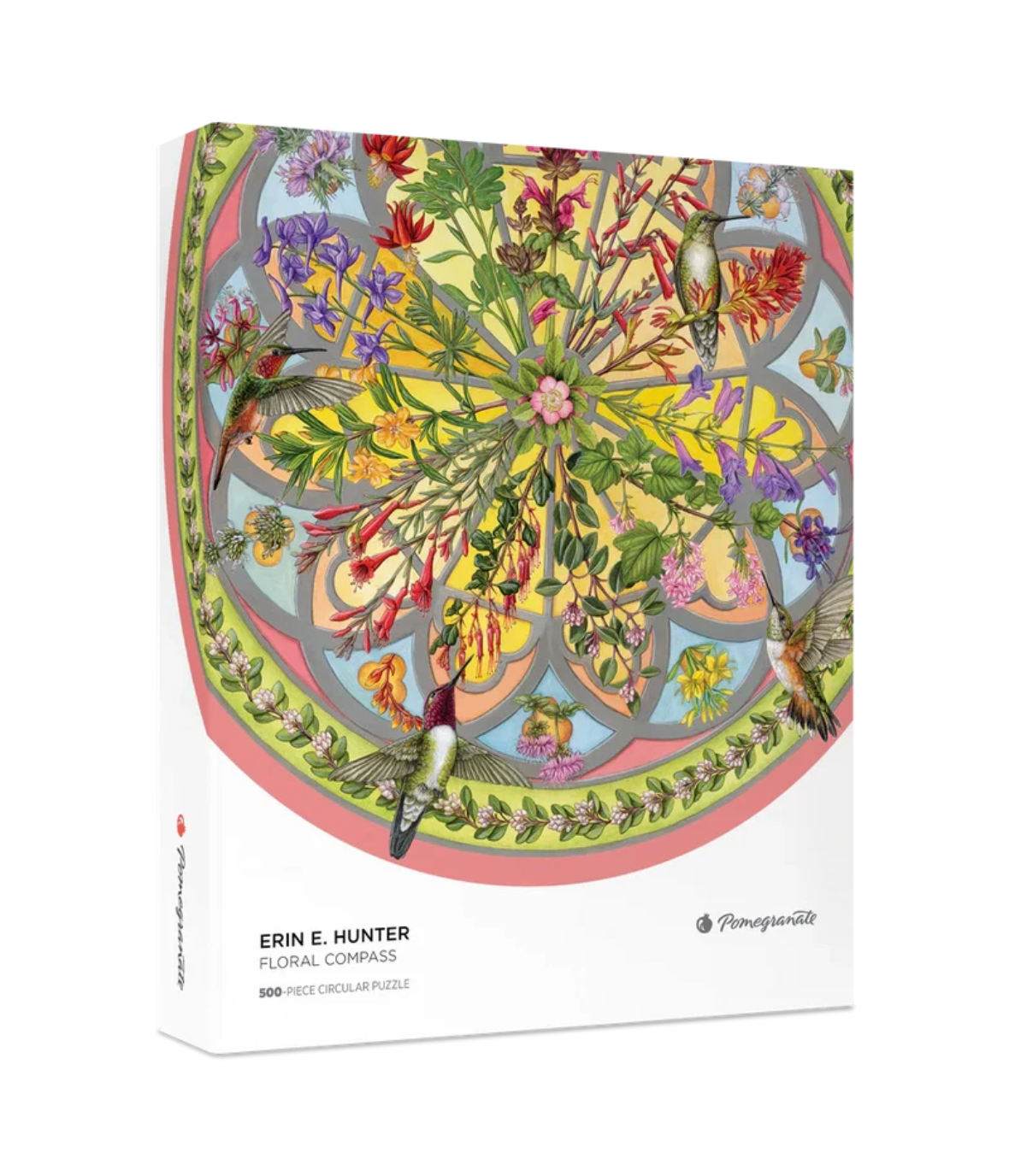 Erin E. Hunter: Floral Compass - 500pc Puzzle