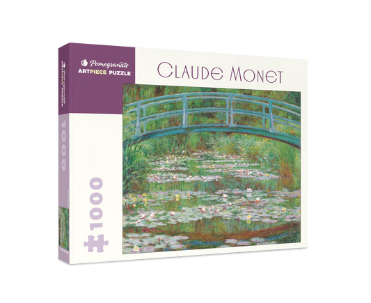 Claude Monet: The Japanese Footbridge 1000-piece Jigsaw Puzzle