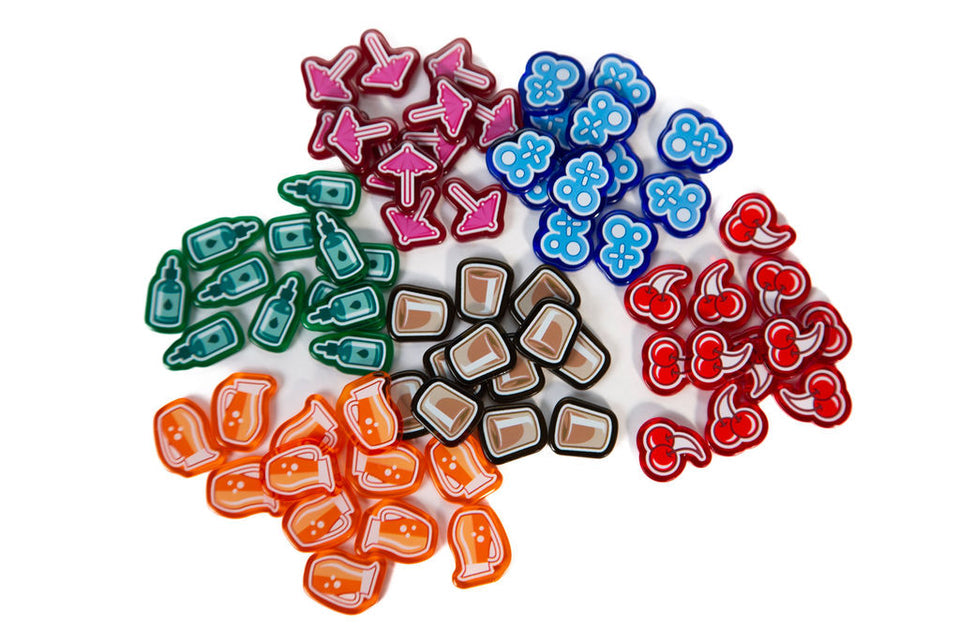 Distilled Cocktails: Acrylic Mixer Tokens