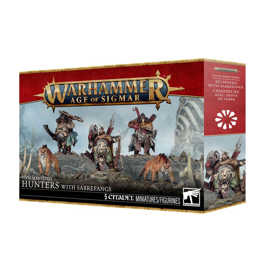 Warhammer AoS: Ogor Mawtribes - Hunters with Sabrefangs