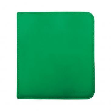 Ultrapro Vivid 12 Pocket Zippered Pro Binder - Green