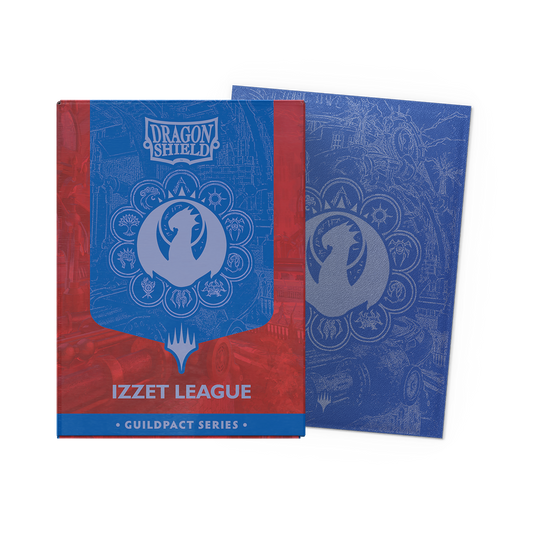 Dragon Shield: Guildpact Series - 100ct Matte Dual Art Sleeves: Izzet League
