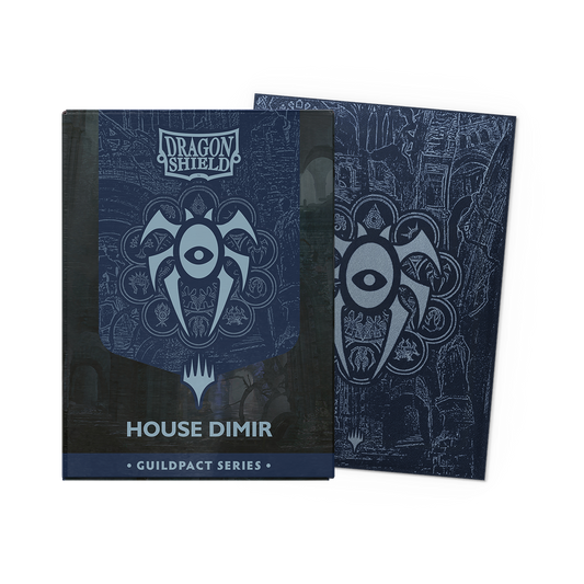 Dragon Shield: Guildpact Series - 100ct Matte Dual Art Sleeves: House Dimir