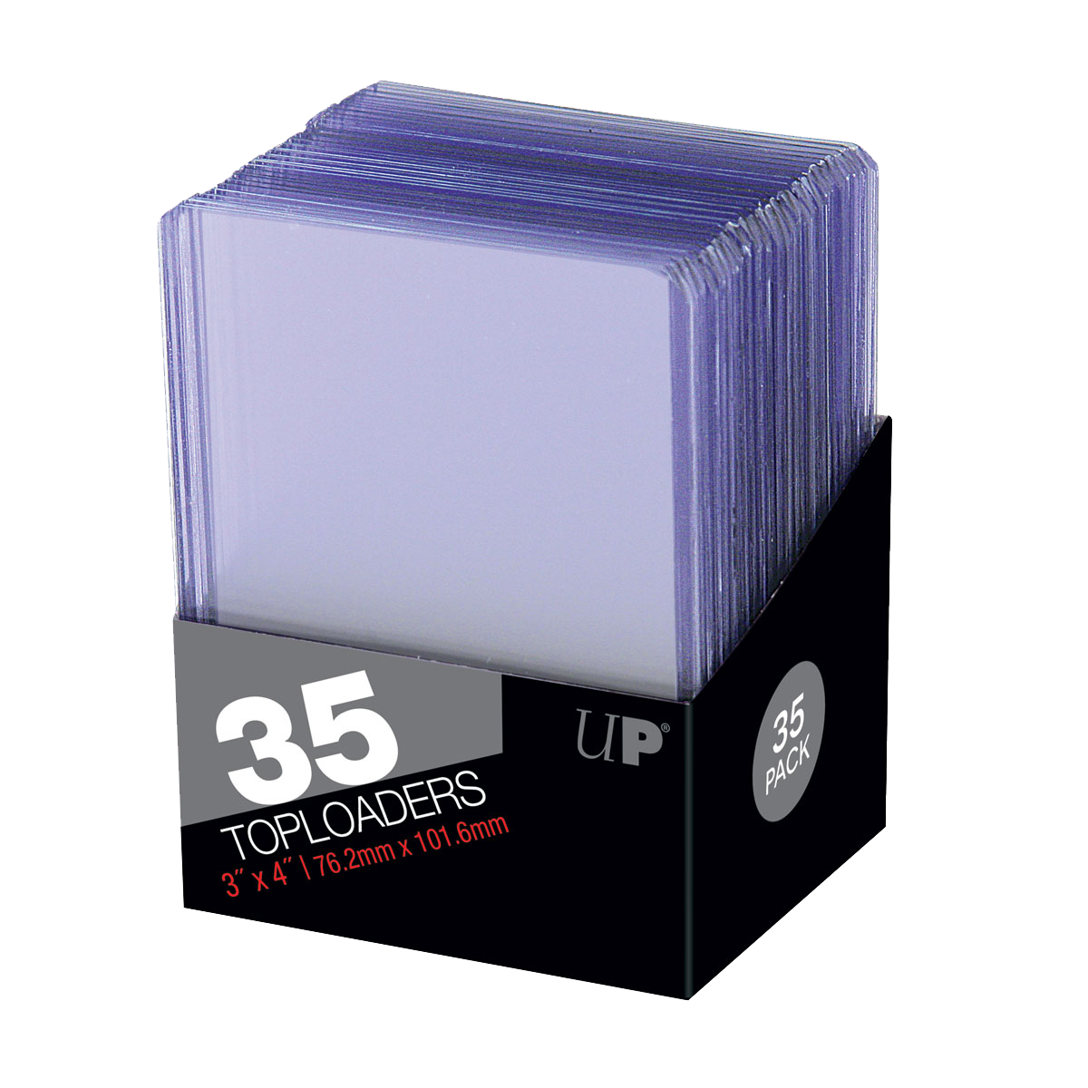 Ultrapro: Regular 3”x4” Top Loaders (35 ct)