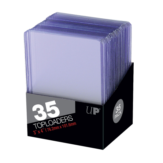 Ultrapro: Regular 3”x4” Top Loaders (35 ct)