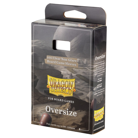 Dragon Shield: 100ct Oversize Board Game Sleeves - Clear