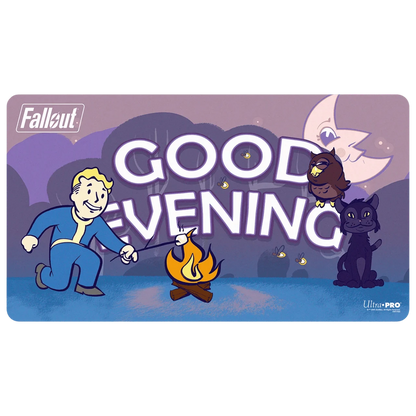 Ultrapro Playmat Fallout Double Sided Good Morning / Good Evening