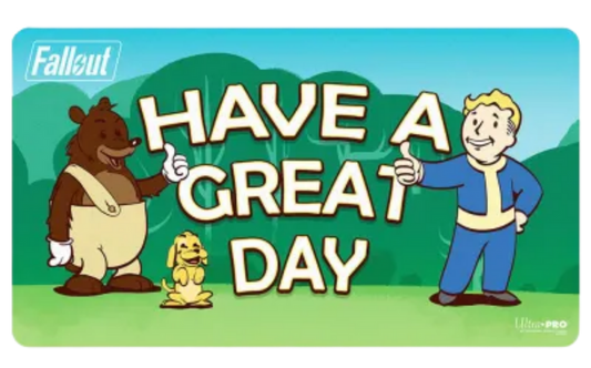 Ultrapro: Playmat - Fallout Vault Boy: Have a Great Day