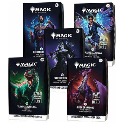 Magic The Gathering Foundations Commander Decks