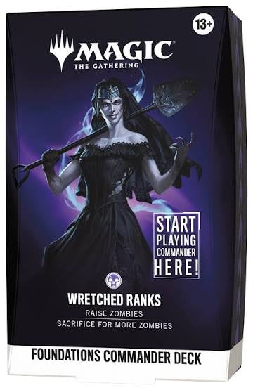 Magic The Gathering Foundations Commander Decks