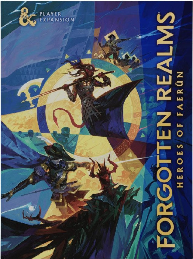 Dungeons & Dragons: Forgotten Realms - Heroes of Faerûn (Alternate Art Hard Cover)