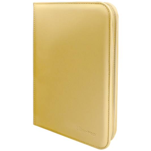 Ultrapro Vivid: 4-Pocket Zippered Pro Binder - Yellow