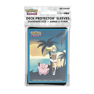 Ultrapro Sleeves 65ct - Lillie and Clefairy