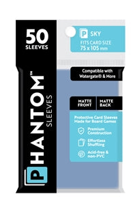 Phantom Sleeves: 50ct Sleeves - Sky