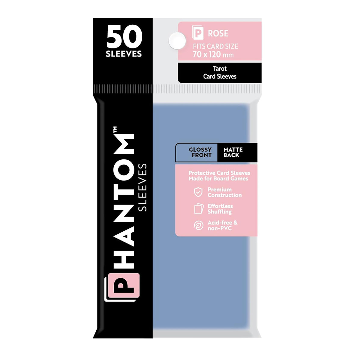 Phantom Sleeves: 50ct Sleeves - Rose