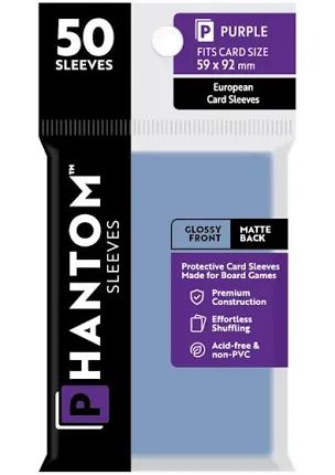 Phantom Sleeves: 50ct Sleeves - Purple