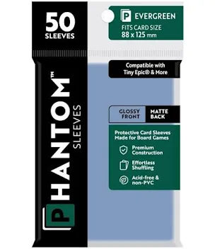 Phantom Sleeves: 50ct Sleeves - Evergreen