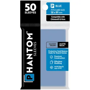 Phantom Sleeves: 50ct Sleeves - Blue