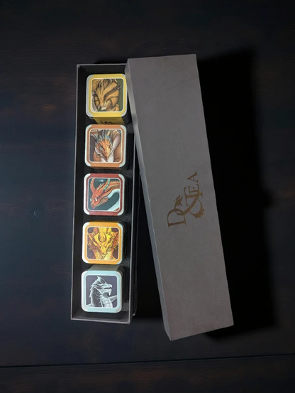 D&Tea Flight of the Guardian Dragons | Premium Tea Set