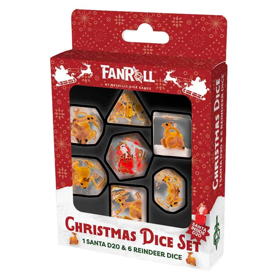 FanRoll: Christmas Dice Set