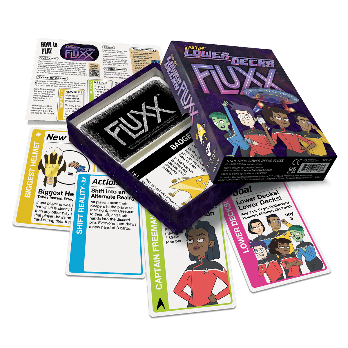 Star Trek: Lower Decks Fluxx