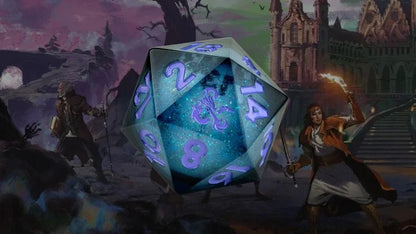 FanRoll: D&D Ravenloft - Mist of Ravenloft - Oversized Liquid Core D20