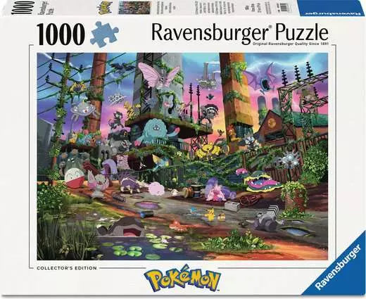 Ravensburger Puzzle: Pokémon - Jolteon and Reclaimed Power Plant - 1000 pieces