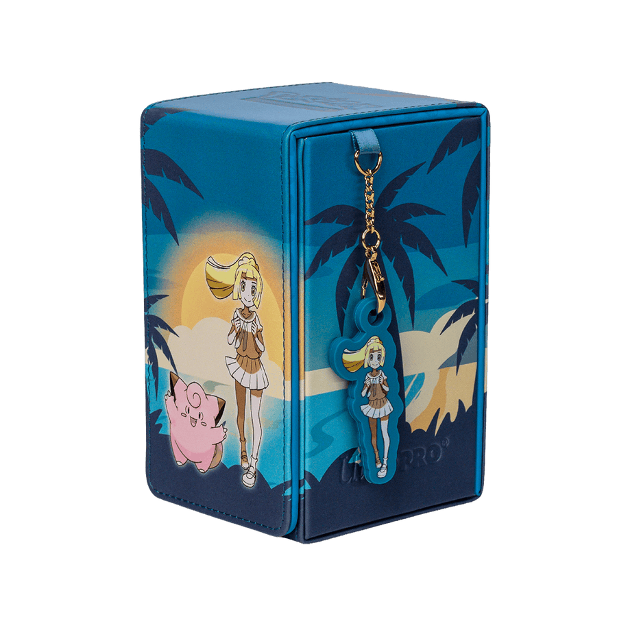 Ultrapro: Lillie and Clefairy ALCOVE® Tower DECK BOX® for the Pokémon Trading Card Game