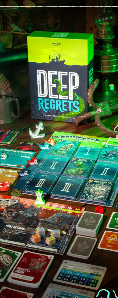 Deep Regrets: An Unfortunate Fishing Game