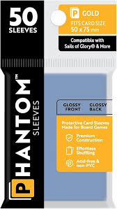 Phantom Sleeves: 50ct Sleeves - Gold