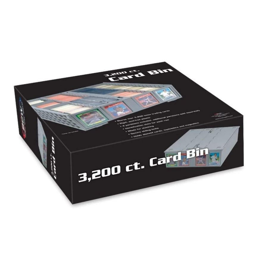 BCW: 3200ct Card Bin (Grey)