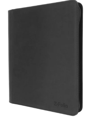 BCW: Z-Folio Top-Loading 9-Pocket LX Binder - Black