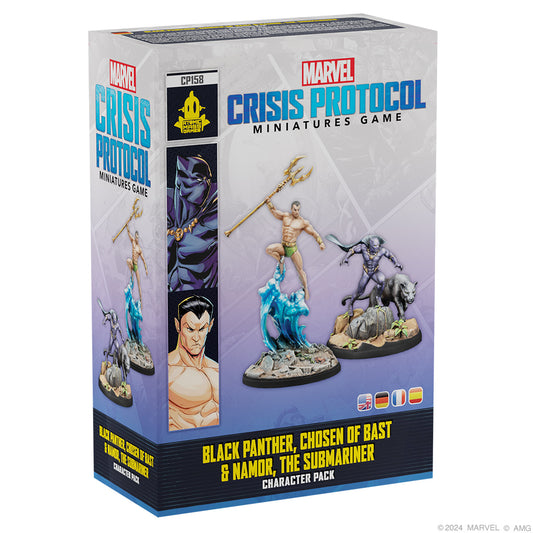 Marvel Crisis Protocol: Black Panther, Chosen of Bast & Namor