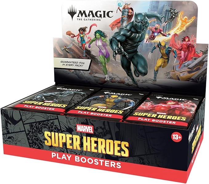Magic: the Gathering - Marvel Super Heroes Play Booster Box Preorder