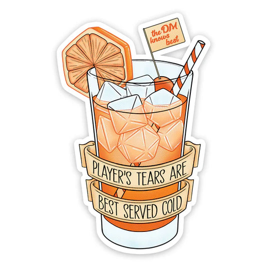 "Players Tears" Vinyl Sticker