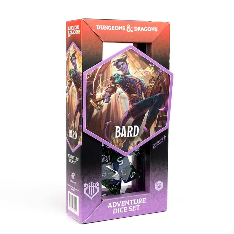 Dungeons and Dragons: Adventure Dice - Bard Blue