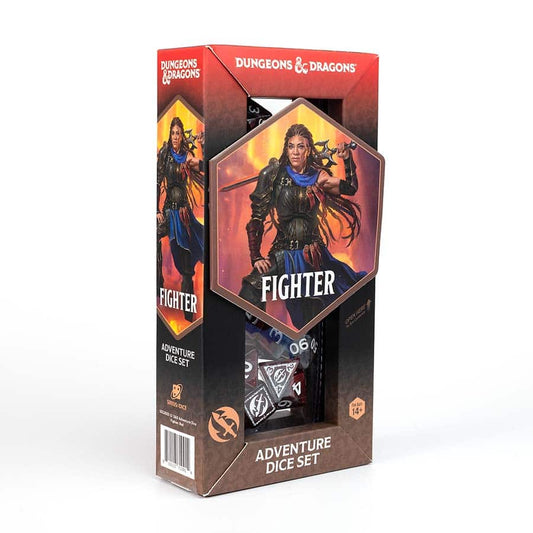 Dungeons and Dragons: Adventure Dice - Fighter Red