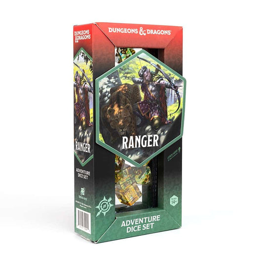 Dungeons and Dragons: Adventure Dice - Ranger Green/Multi