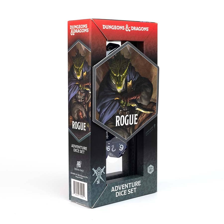 Dungeons and Dragons: Adventure Dice - Rogue Purple
